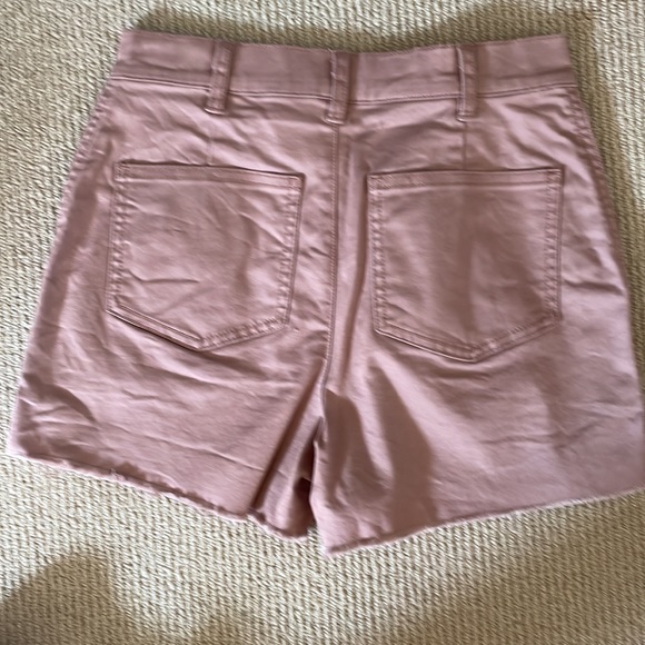 MADEWELL fringe denim jean shorts size 24 - Picture 3 of 3